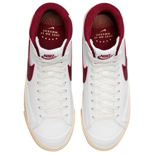 Nike blazer mid white and red hotsell