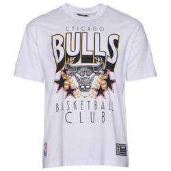 Men's - Pro Standard Chicago Bulls Empire Pro Drop Shoulder T-Shirt - White/Multi