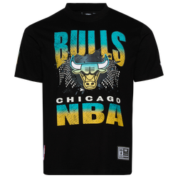 Men's - Pro Standard Chicago Bulls Electric Blue S/S Flex T-Shirt - Carolina/Black