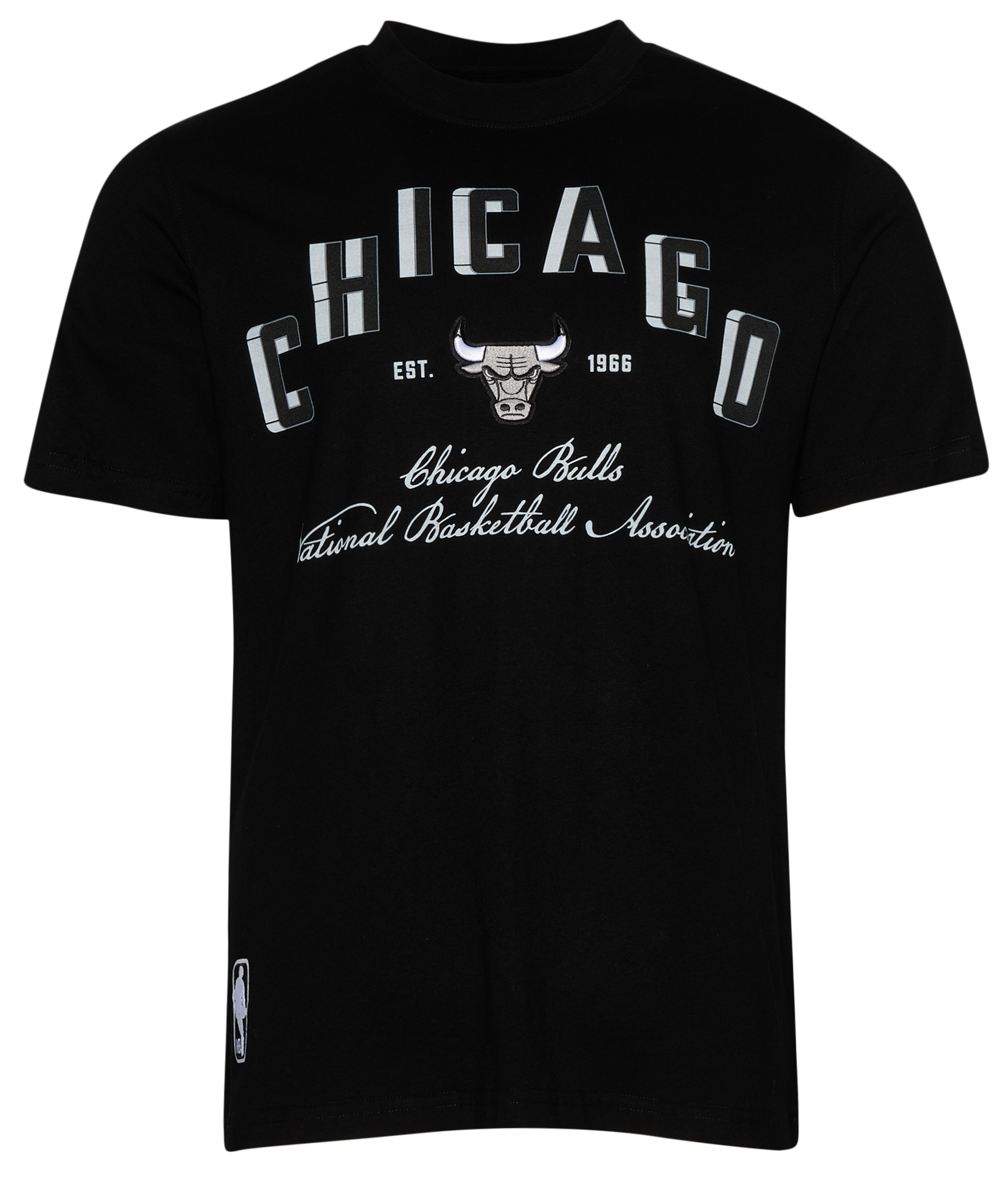 Pro Standard Chicago Bulls Black Cat S/S Flex T-Shirt - Men's