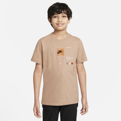Boys' Grade School - Nike Air T-Shirt - Tan/Yellow