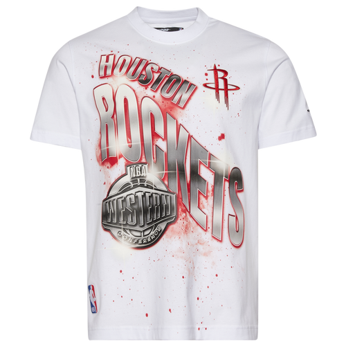 MENS - Pro Standard Rockets Red Chrome FC SS Flex T-Shirt - White
