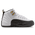 Jordan Retro 12  - Boys' Grade School White/Taxi/Black