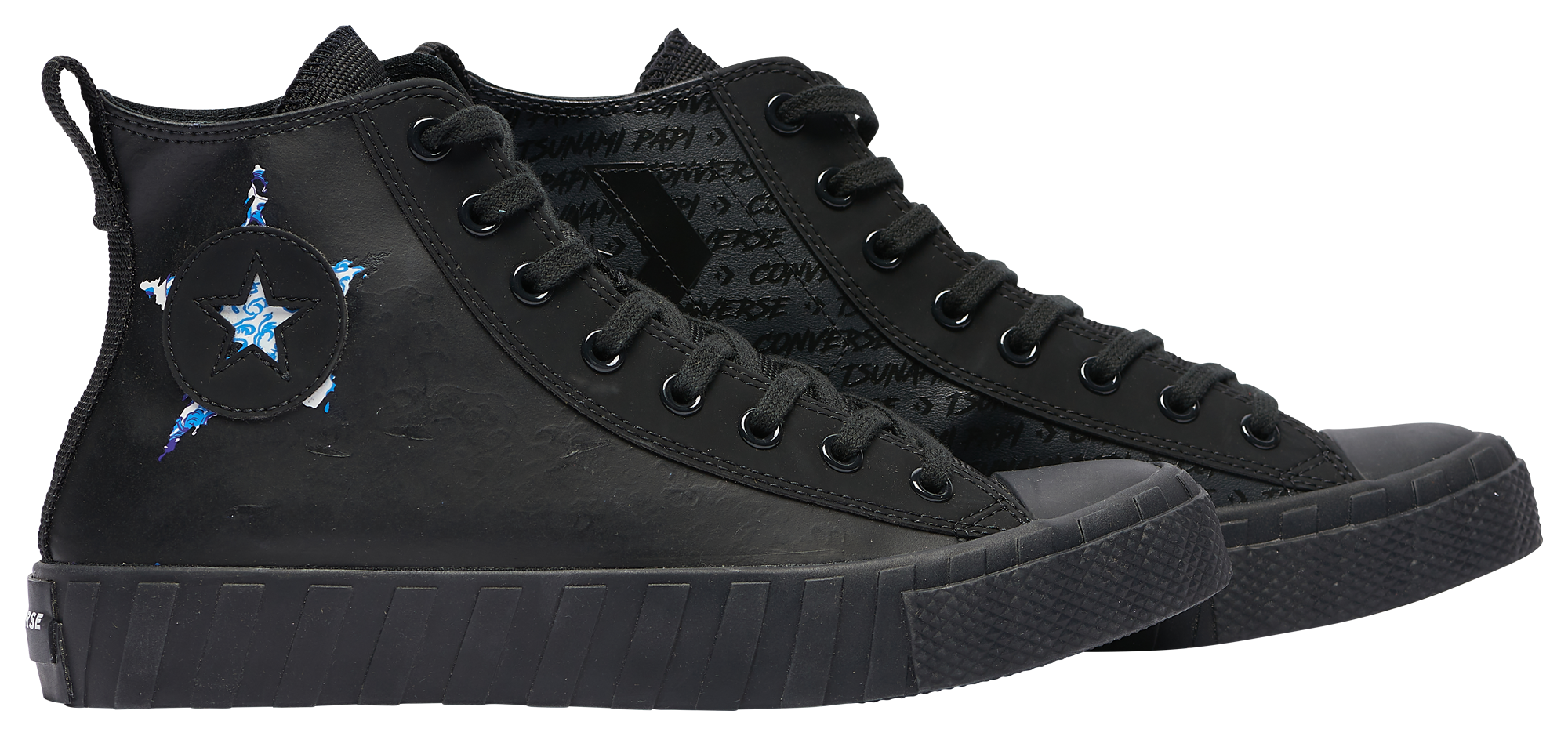 black converse footlocker