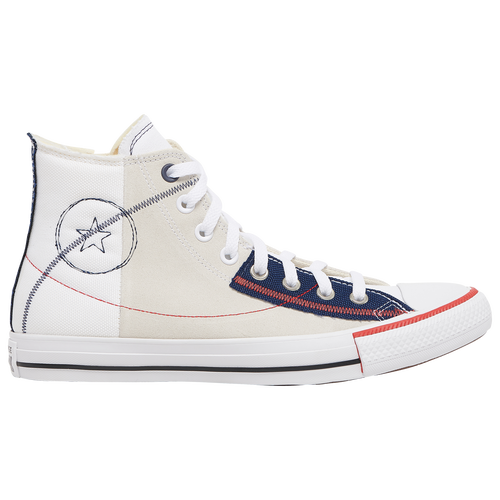 

Converse Mens Converse Chuck Taylor All Star Craft - Mens Shoes White/Grey/Navy Size 10.5