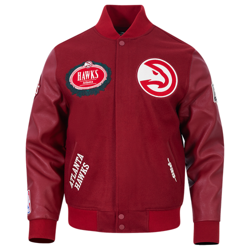  - Pro Standard Hawks Varsity Jacket - Red/Multi