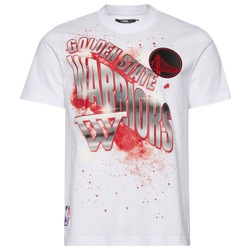 Men's - Pro Standard Warriors Red Chrome FC SS Flex T-Shirt - White