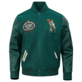 Pro Standard Celtics Varsity Jacket - Pro Standard Green/Multi