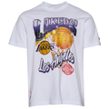 Pro Standard Lakers Gold Hoops Short Sleeve Flex T-Shirt - Pro Standard White/Multi