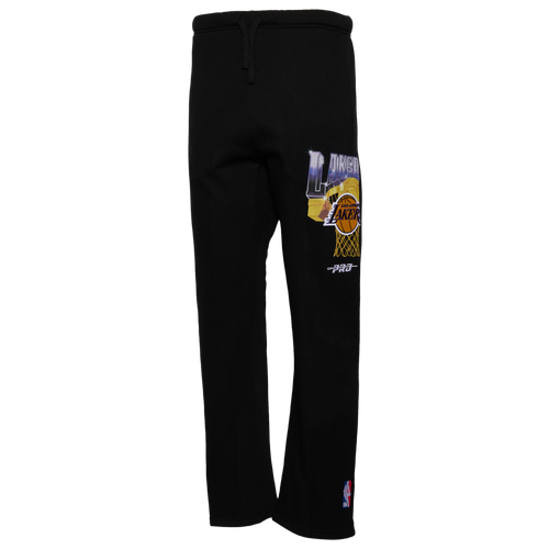  - Pro Standard Lakers Gold Hoops Straight Leg Sweatpants - Black/Multi