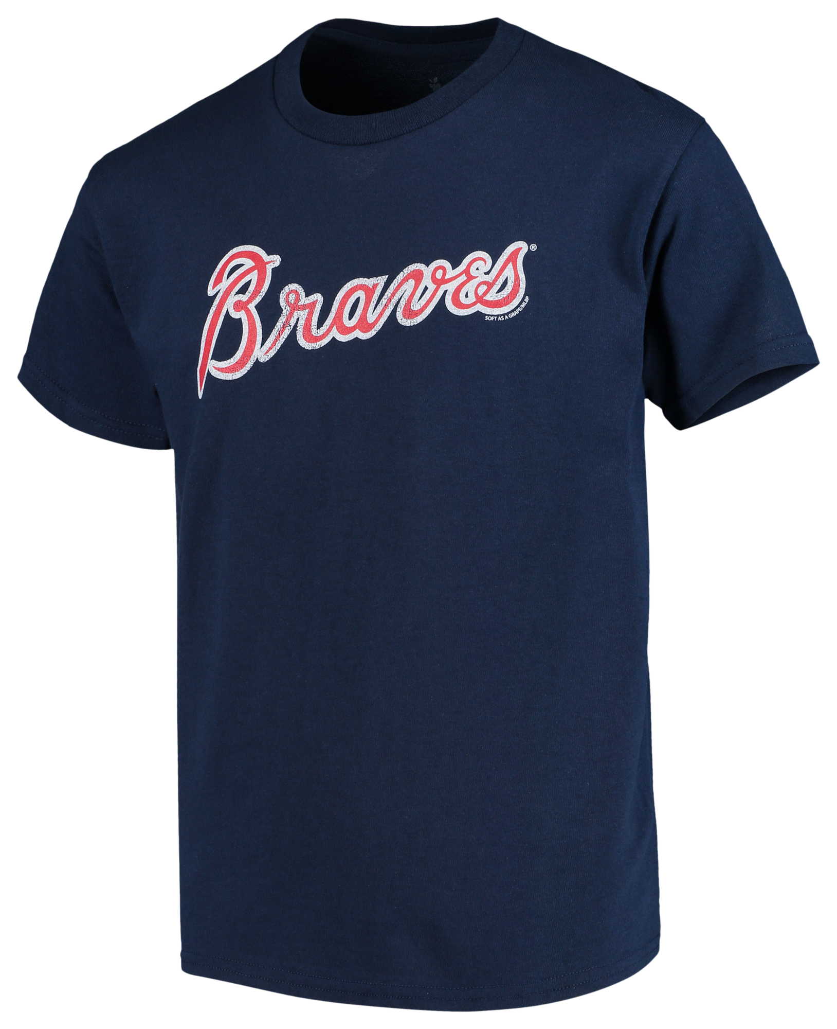 Atlanta Braves Fanatics Branded Arch T-Shirt & Shorts Combo Set -  Navy/Heather Gray