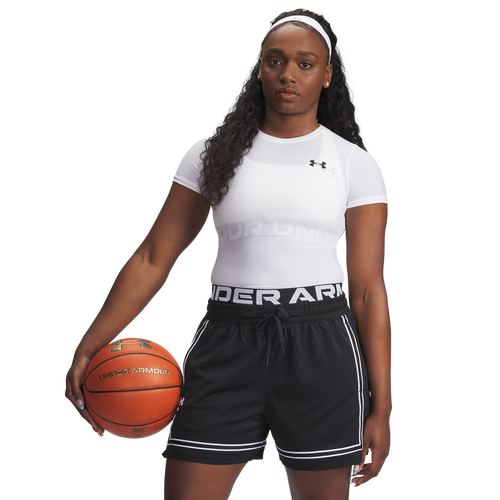  - Under Armour Heatgear Og Compression Short Sleeve - Black/White