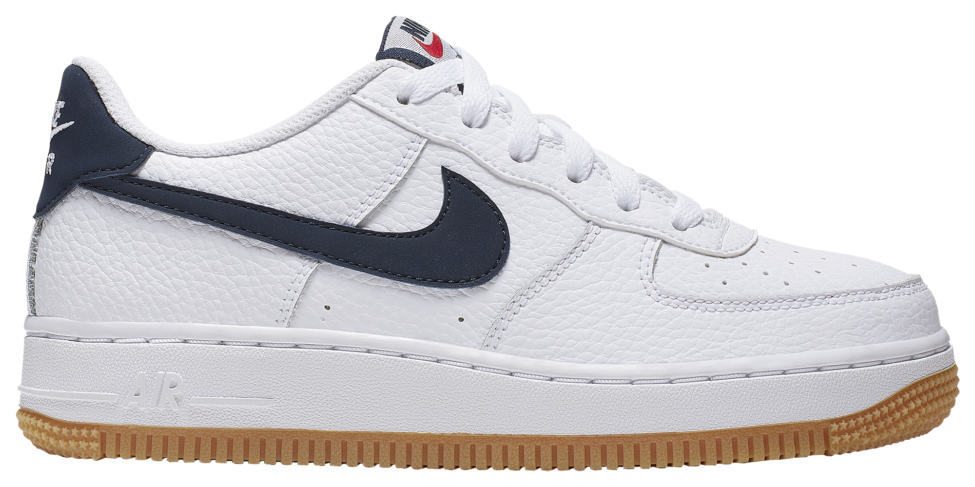 boys grade school air force 1 white