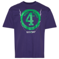Nike Maximum 90 Short Sleeve T-Shirt - Nike White/Green New Orchid