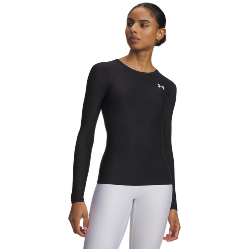  - Under Armour Heatgear Og Compression Long Sleeve - White/Black