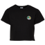 Cross Colours Black Peace I Crop T-Shirt - Women's Black