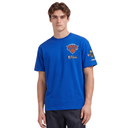 Men's - Pro Standard Knicks NBA Finals 2026 CJ Drop Shoulder T-Shirt - Blue