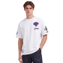 Men's - Pro Standard Knicks NBA Finals 2026 CJ Drop Shoulder T-Shirt - White