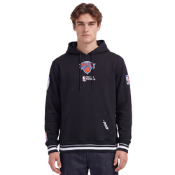 Men's - Pro Standard Knicks NBA Finals 2026 Rib FLC PO Hoodie - Black