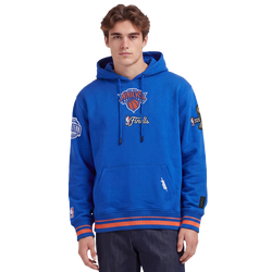 Men's - Pro Standard Knicks NBA Finals 2026 Rib FLC PO Hoodie - Blue