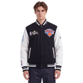 Pro Standard Knicks NBA Finals 2026 Rib Wool Varsity Jacket - Pro Standard Black