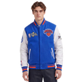 Pro Standard Knicks NBA Finals 2026 Rib Wool Varsity Jacket - Pro Standard Royal/Orange