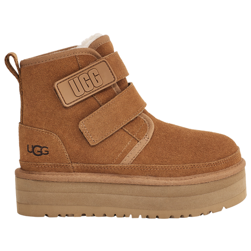 

UGG Girls UGG Neumel Platform - Girls' Grade School Shoes Brown/Brown Size 06.0