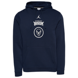 Men's - Jordan Howard University Club Fleece Hoodie - Navy/White