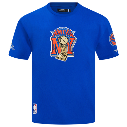  - Pro Standard Knicks '26 Finals Champs Drop Shoulder T-Shirt - Royal Blue