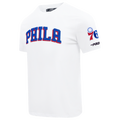 Pro Standard 76ers Classic T-Shirt - Pro Standard White