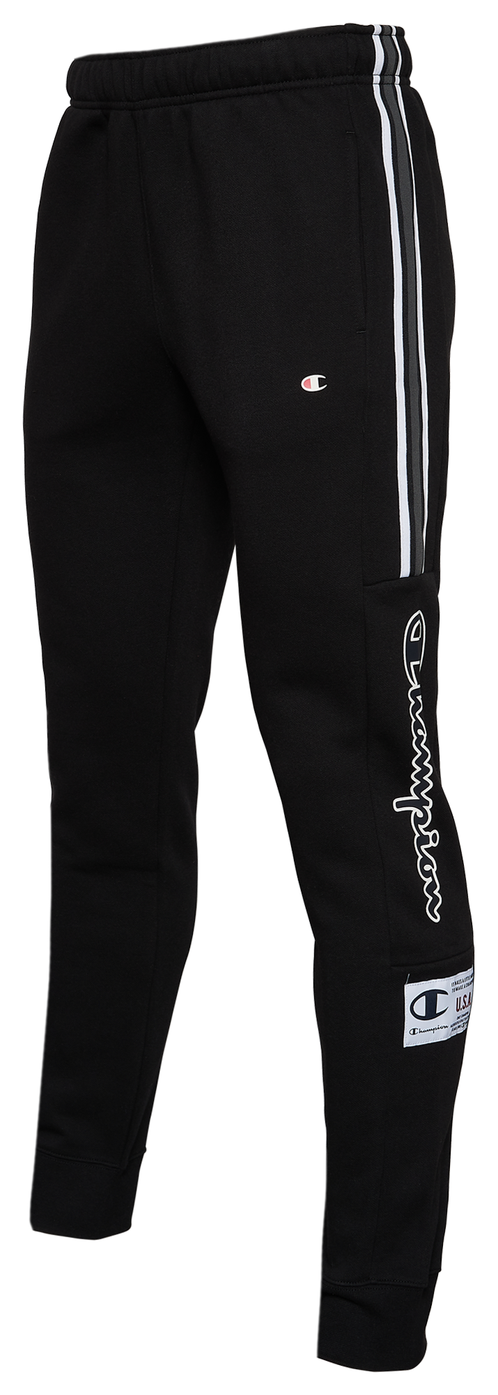 champs black joggers