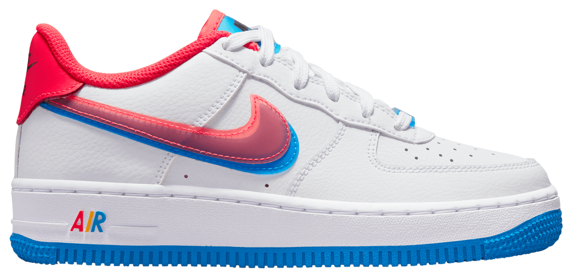 white and red air force 1 footlocker