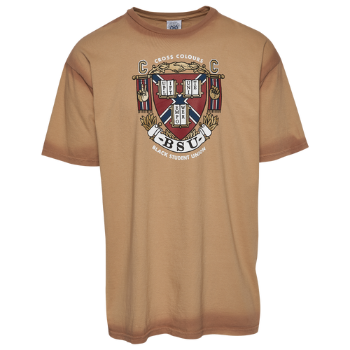

Cross Colours Crest T-Shirt - Mens Vintage Khaki Size XXL