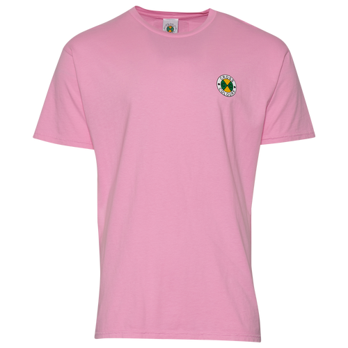 

Cross Colours Mens Cross Colours Peace Circle Logo T-Shirt - Mens Pink/Multi Size M