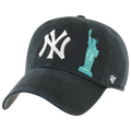 47 Brand Yankees City Icon Clean Up Cap - 47 Brand Black/White