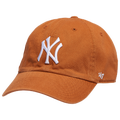 47 Brand Yankees Clean Up Cap -  Burnt Orange/White