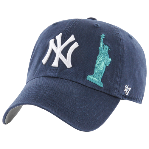 MENS - 47 Brand Yankees City Icon Clean Up Cap - Navy/White