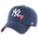 47 Brand Yankees Icon Clean Up Cap - Men's Navy/White