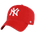 47 Brand MLB Puerto Rico Heritage Clean-Up Cap - Men's Red/Red