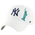 47 Brand Yankees City Icon Clean Up Cap - Men's White/Navy