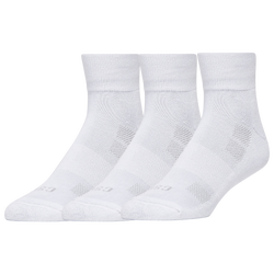 Men's - CSG 3 Pack Quarter Socks - White