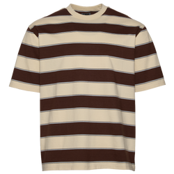 Men's - CSG Hometown Stripe T-Shirt - Brown/Beige