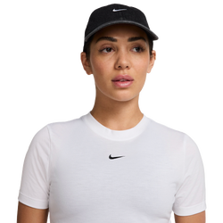 Adult - Nike Club Denim Cap  - White/Black