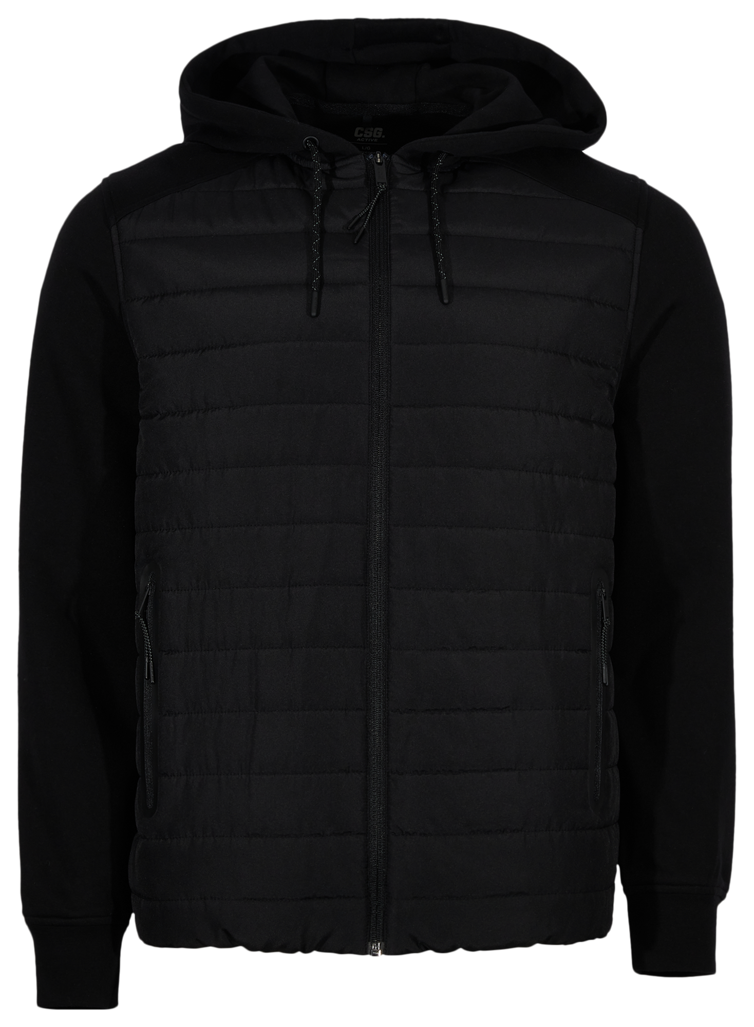 CSG Active Commuter Puffer Full-Zip Hoodie