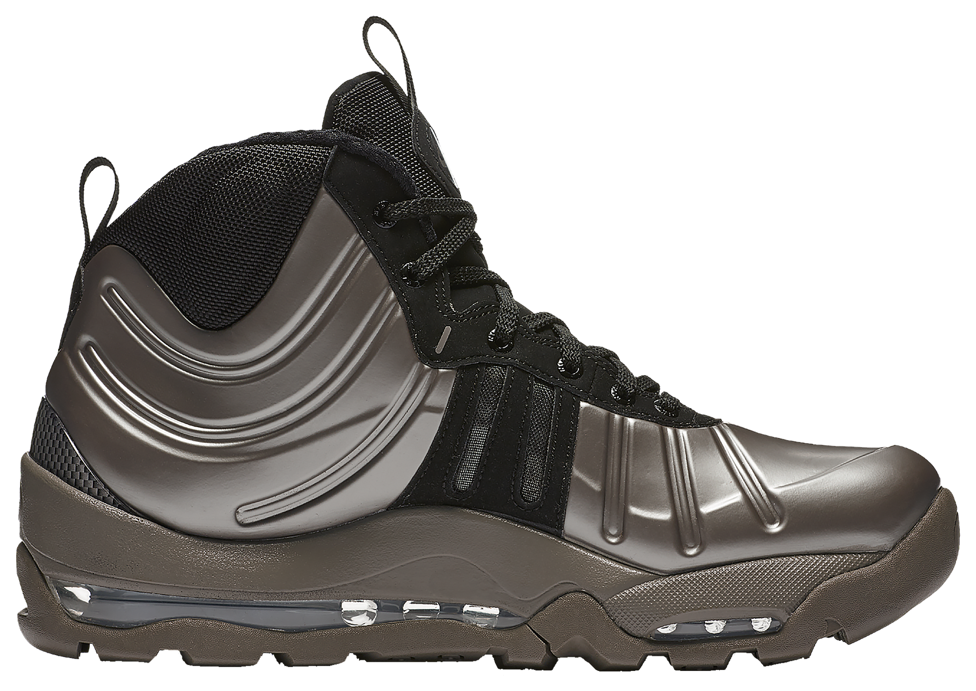 foamposite boots silver