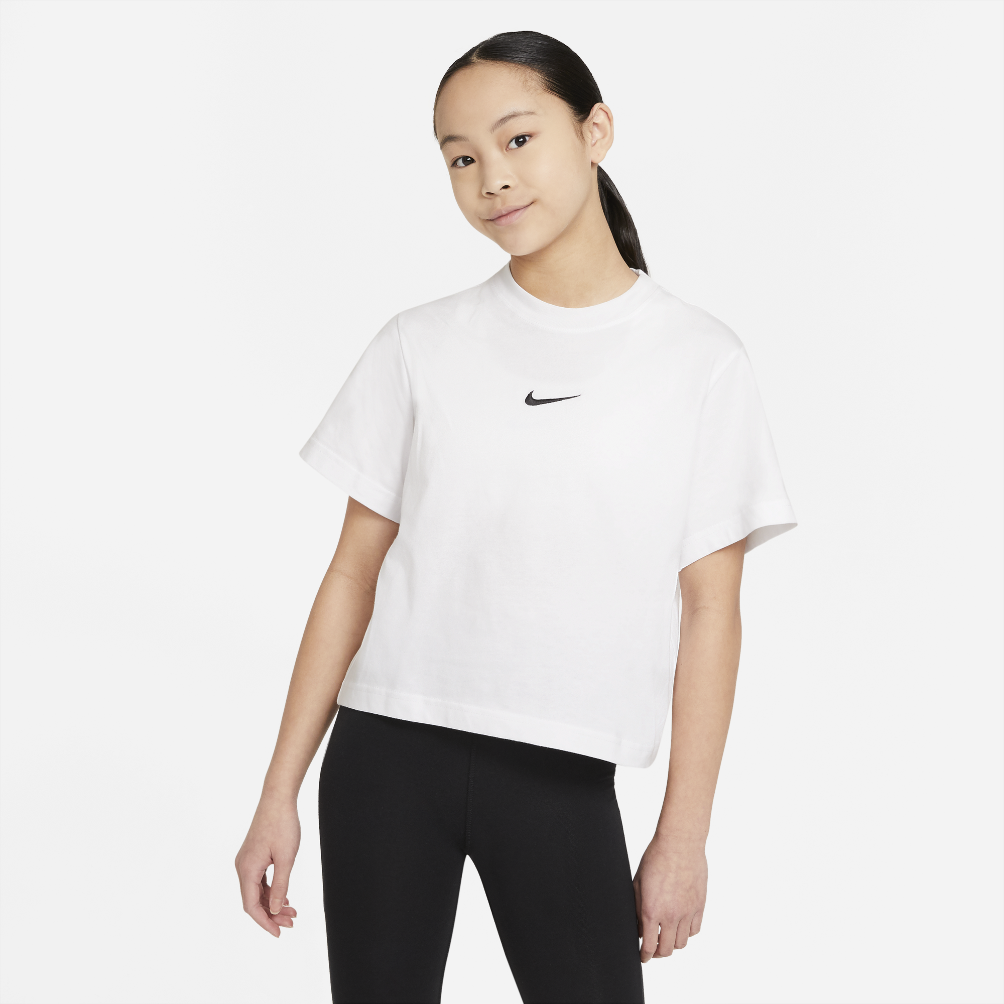 Nike Training Nike Yoga Dri-FIT boxy t-shirt in khaki - ShopStyle