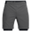 Under Armour Short tissé Vanish avec équipement chauffant - Pour hommes Pierre de château/Noir/Noir