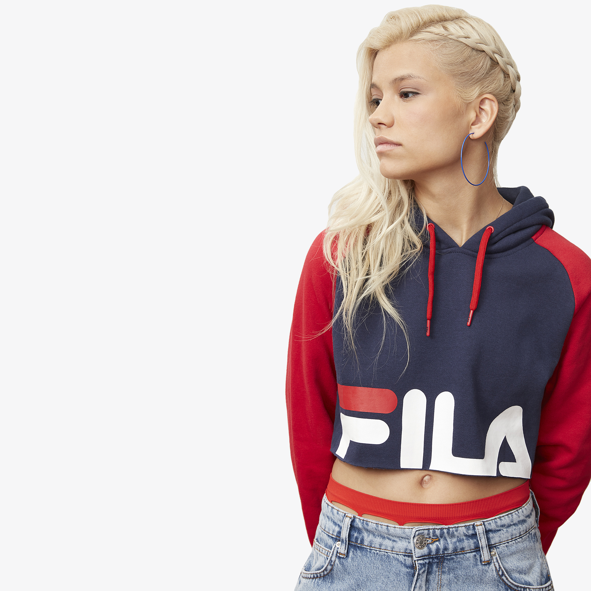 fila hoodie foot locker