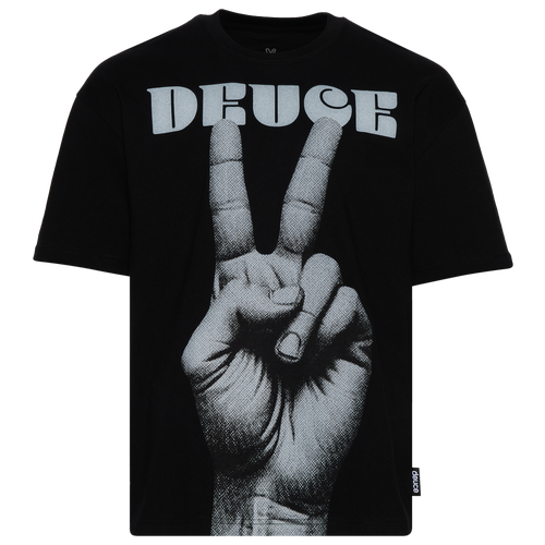  - Deuce Hand T-Shirt - Black/White