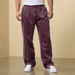 Men's - CSG Icon Track Pants  - Maroon/White